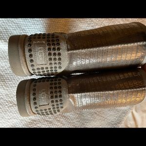 Ugg bronze metallic boots